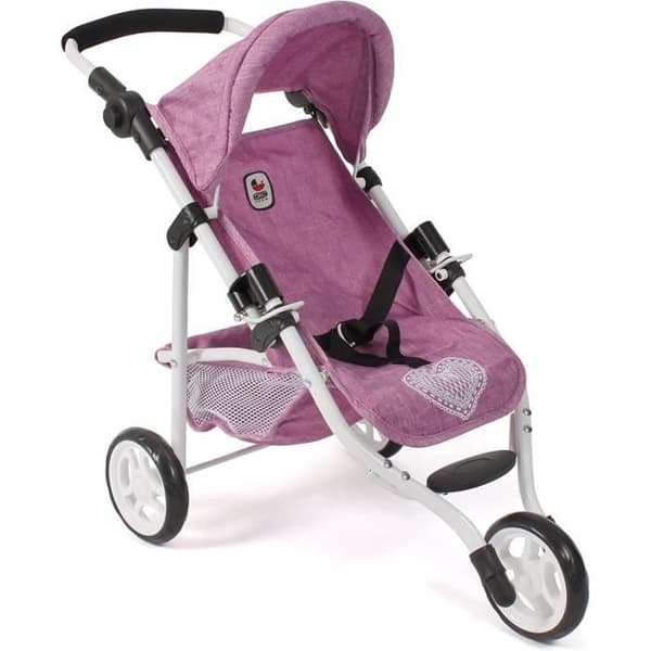 Bayer Chic 2000 612-62 Liten joggingvagn LOLA denim rosa