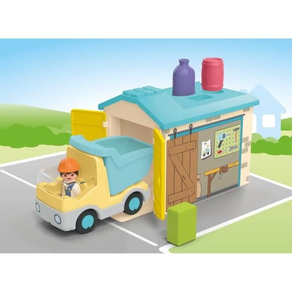 PLAYMOBIL Junior 71686 Lastbils- och garagearbetare, Disney, 12 månader