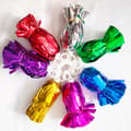 Miniatyrbillede 3 af 8: INF Cheerleading Pom Poms, Store 32cm Dobbelthovedede Metalliske Cheer Pom Poms