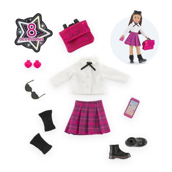 Docktillbehör - COROLLE - English College Dressing - 8 accessoarer - från 4 år