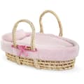Pikkukuva 1 / 6: Tillbehör till babydockor - COROLLE - Rosa plysch-basinset - för 36 och 42 cm babydockor - från 3 år