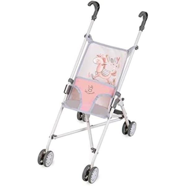 Dockvagn för dockor - DE CUEVAS TOYS - 90086 - Rosa - Fällbar - För dockor upp till 48 cm