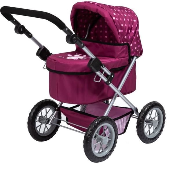 Barnvagn till BAYER Trendig docka - Rosa - För barn - 2 års garanti - Märke BAYER DESIGN