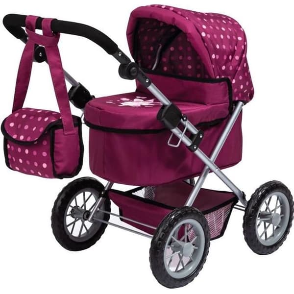 Barnvagn till BAYER Trendig docka - Rosa - För barn - 2 års garanti - Märke BAYER DESIGN