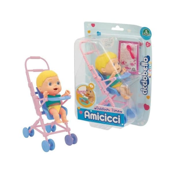 Barnvagn - GIOCHI PREZIOSI - Cicciobello Amicicci - Barn - Unisex - Rosa