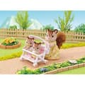 Miniatyrbild 3 av 4: Sylvanian Dubbelvagn - Familjehemstillbehör - Rosa