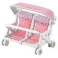 Miniatyrbild 2 av 4: Sylvanian Dubbelvagn - Familjehemstillbehör - Rosa