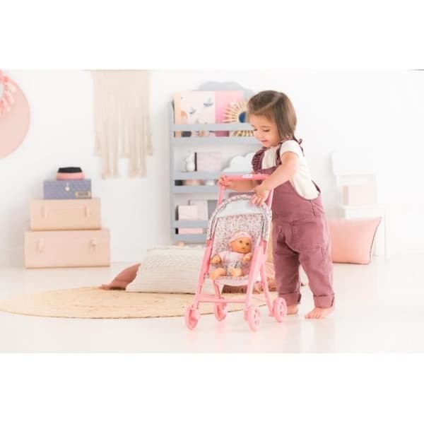 Corolle 30 cm blommig barnvagn - Tillbehör från 18 månader