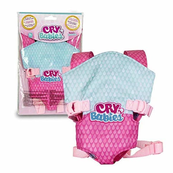 Cry Babies bärsele - IMC TOYS - För barn från 18 månader och uppåt - Mått L21 x D4,5 x H32 cm - Rosa