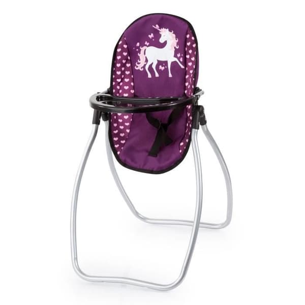 BAYER DESIGN Unicorn Doll Accessories Set - Blackberry and Pink - För 46 cm docka
