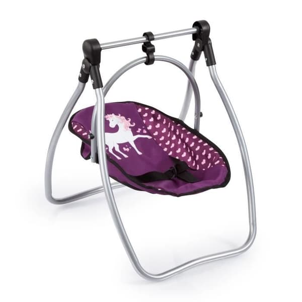 BAYER DESIGN Unicorn Doll Accessories Set - Blackberry and Pink - För 46 cm docka