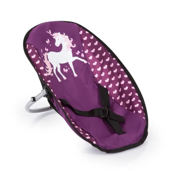 BAYER DESIGN Unicorn Doll Accessories Set - Blackberry and Pink - För 46 cm docka