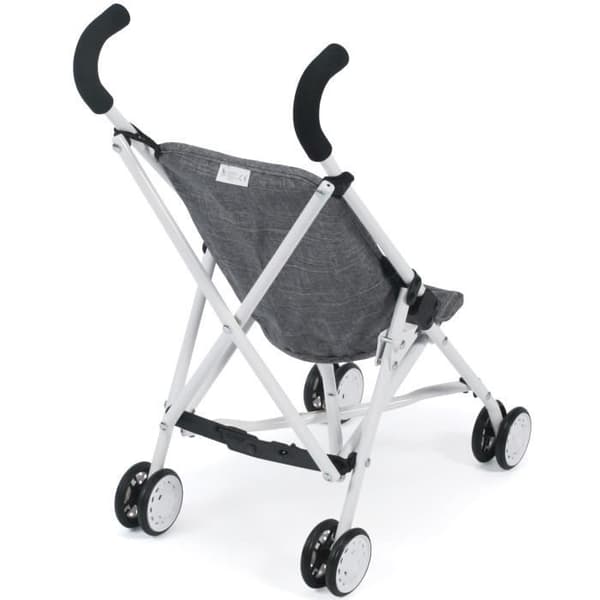 Dockvagn - BAYER DESIGN - Mini-Buggy ROMA - Vikbar - Jeans Grå