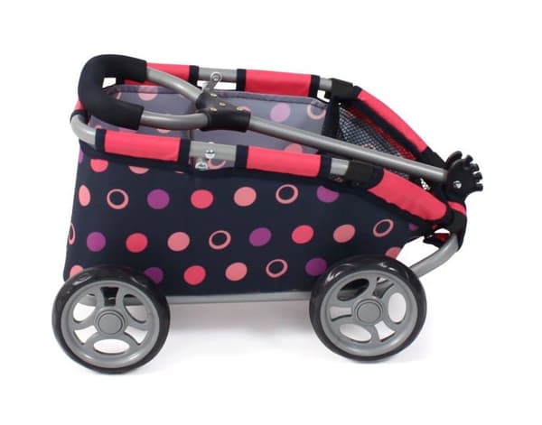 Bayer chic - 660-20 - 2000 Skipper Traction Cart, liten vagn för gosedjur, dockor och leksaker, Corallo,