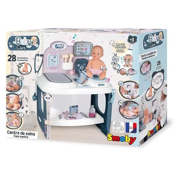 Baby Care Care Center - Smoby - Medicinska tillbehör för kissdocka