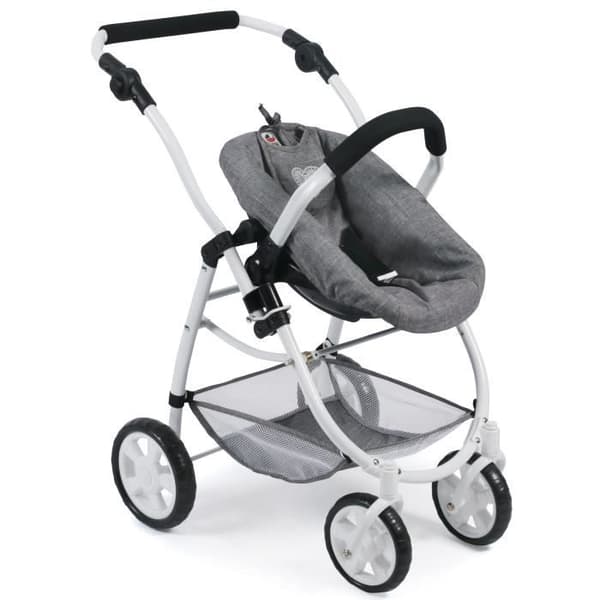 Barnvagn Combi 3 in 1 EMOTION ALL IN Jeans Grå - BAYER DESIGN - Från 3 år