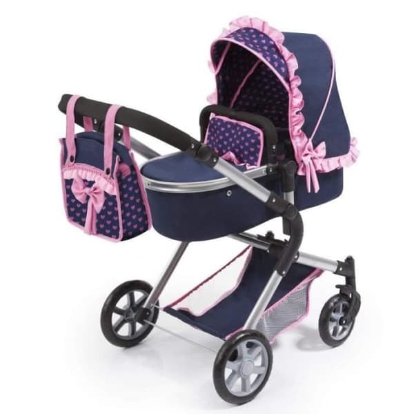 REIG - Baby Doll Barnvagn-Paseo Urban Neo Blue, - REA18501