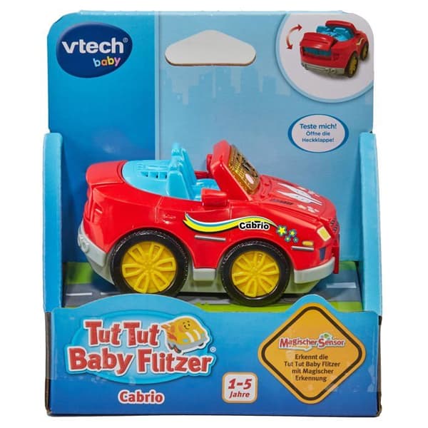 Nurserie Vtech - 80-569604 - Tut Cars for baby-Cabriolet,