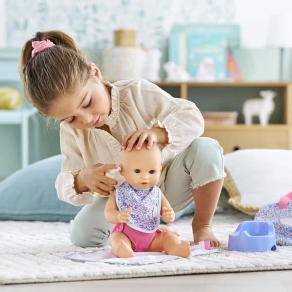 Babytillbehör - COROLLE - Blommigt sköttillbehörsset - 7 tillbehör - från 2 år