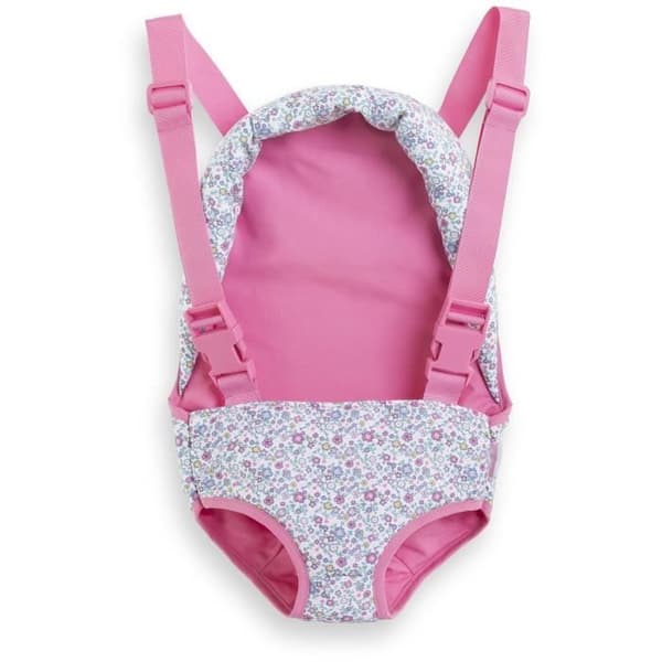 Bärsele - Corolle - Blommig - För dockor 36/42 cm - från 3 år - Justerbar