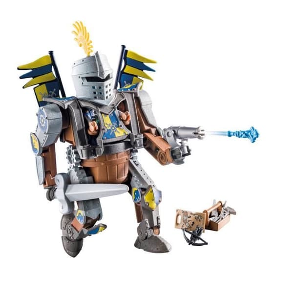 PLAYMOBIL 71300 Novelmore Stridsjätte - Bekämpa fiender med den bepansrade jätten, hans armar och ben är rörliga