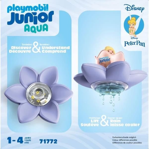 PLAYMOBIL JUNIOR 71772 Tingeling och Blomma, Disney, 4 delar, Från 12 månader