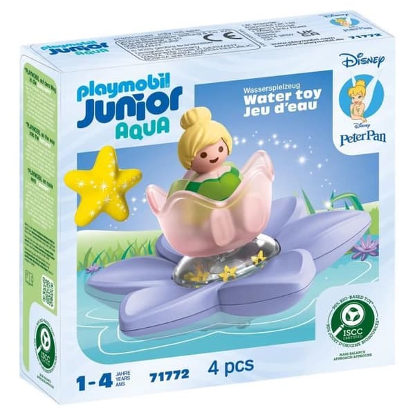PLAYMOBIL JUNIOR 71772 Tingeling och Blomma, Disney, 4 delar, Från 12 månader