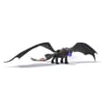 Miniatyrbild 3 av 6: SPIN MASTERFIGURINE KROKMOU PLASMA BLAST 35 CM Drakar Film