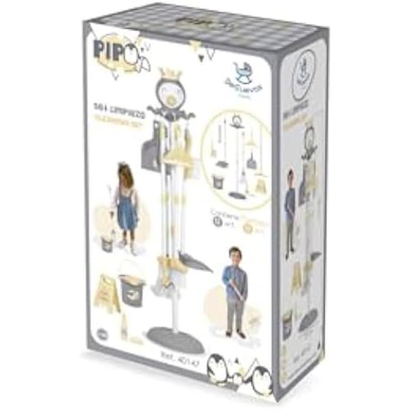 Docktillbehör - DE CUEVAS TOYS - 40147 - Grå och gul - Stor - För barn från 3 år