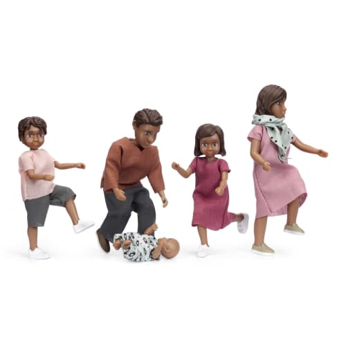 Dukkesett Familie Nikki, Lundby
