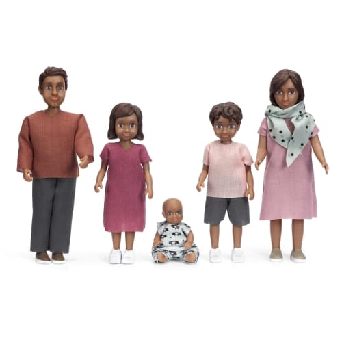 Dukkesett Familie Nikki, Lundby