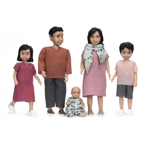 Dukkesett Familie Jamie, Lundby