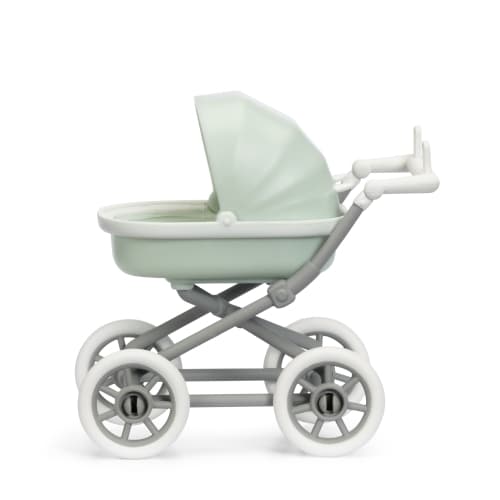 Dukke Med Baby Og Vogn, Lundby
