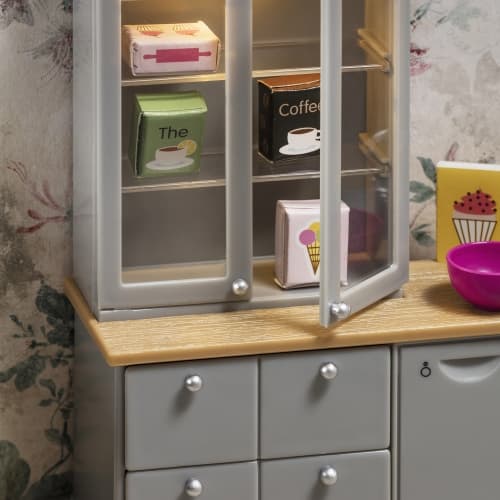 Diskho+Diskmaskin Grå Lundby