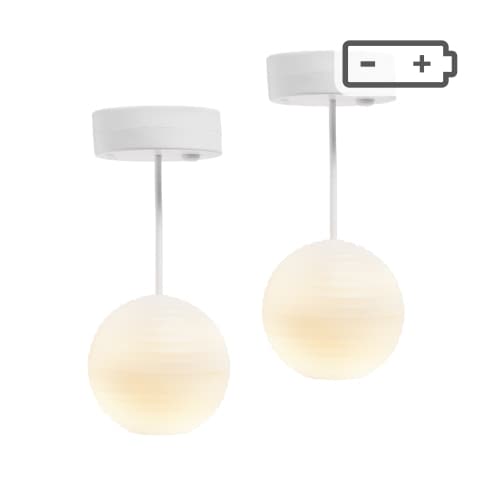 2 Rislampor Batteri Lundby