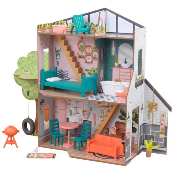 Kidkraft - Dockskåp - Backyard Cookout Dollhouse