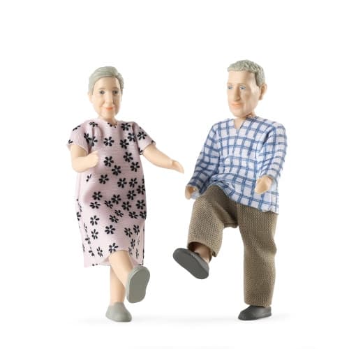 Lundby - DOCKSET ÄLDRE PAR CHARLIE