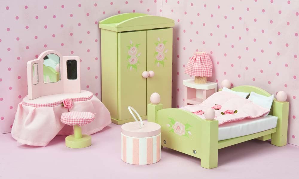 Le Toy Van Dockhus tillbehör Sovrum Daisy Lane