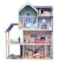 Miniatyrbild 3 av 9: Dockhus Maya - XXL - 28 möbler - Ecotoys