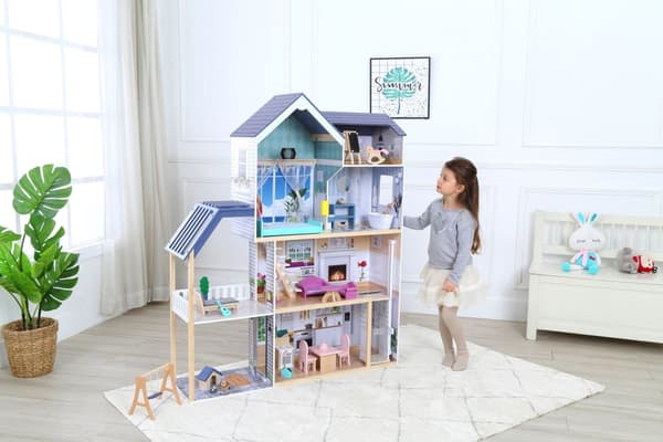 Dockhus Maya - XXL - 28 möbler - Ecotoys
