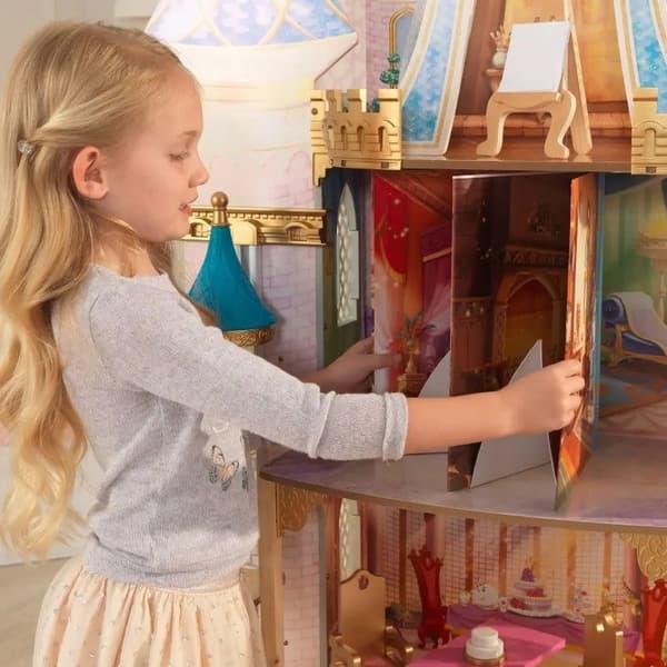 KidKraft Disney Royal Celebration Trä Dockhus m/möbler