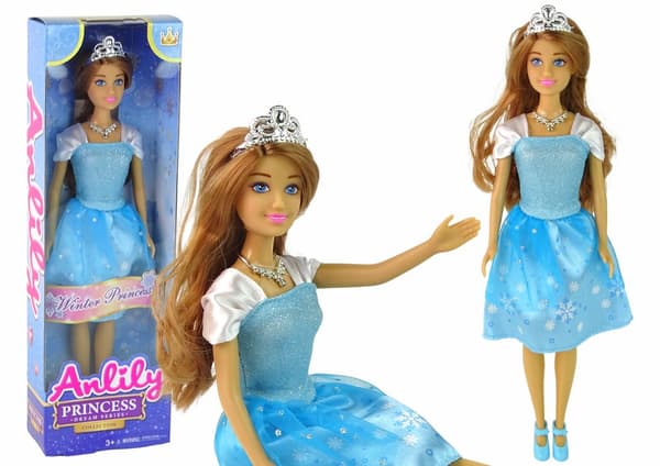Anlily Princess Snow Queen Blue doll