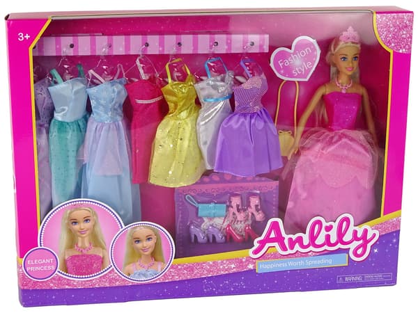 Dress Kit Doll + Accessories Create your own style!
