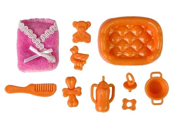 Pregnant Baby Doll Long Hair Accessories