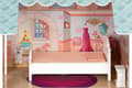 Miniatyrbillede 8 af 9: Dollhouse - 61x30x106 cm - træ - med møbler