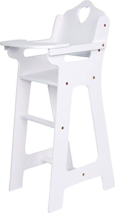 Barnstol för docka - Märke - Modell - Vit - Tjej - 28 x 62,5 cm - Barn