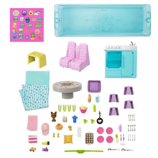 Barbie®-76cm Transformerbar husbil HCD46