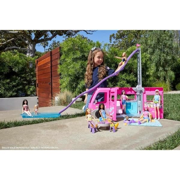 Barbie®-76cm Transformerbar husbil HCD46