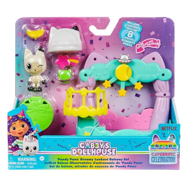 Gabby's Dollhouse Pandy Balkongset