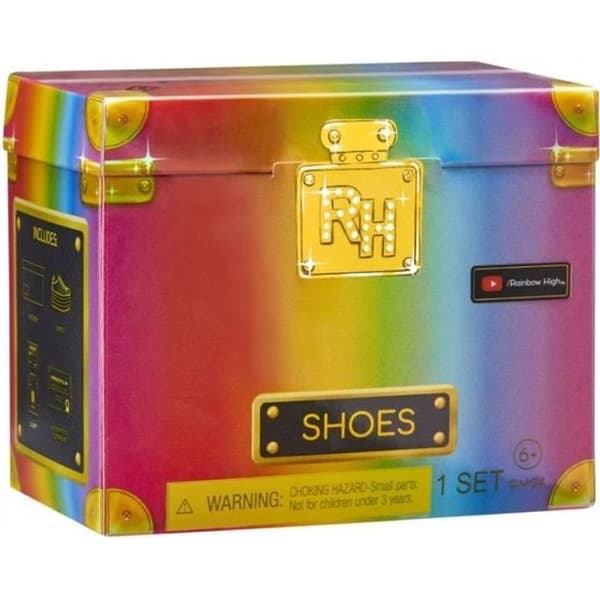 RAINBOW HIGH Mini Shoe Studio-tillbehör - med 25+ Mystery och Premium Surprise-tillbehör - Till